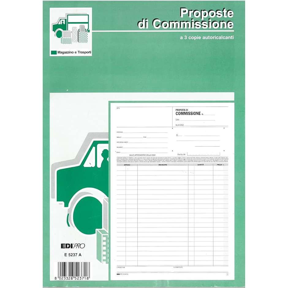 EDIPRO E5237A COPIA COMMISSIONE 3C A4 1672C33