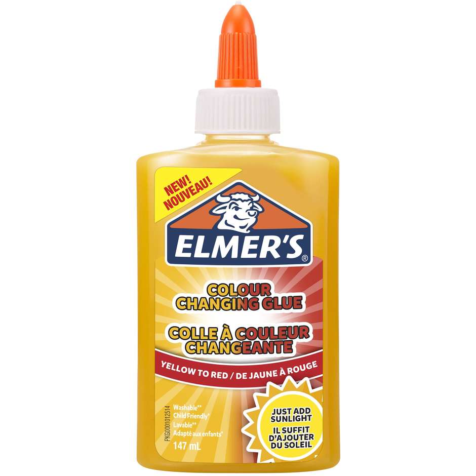 ELMER'S COLLA CAMBIA COLORE 147ML GIALLO ROSSO