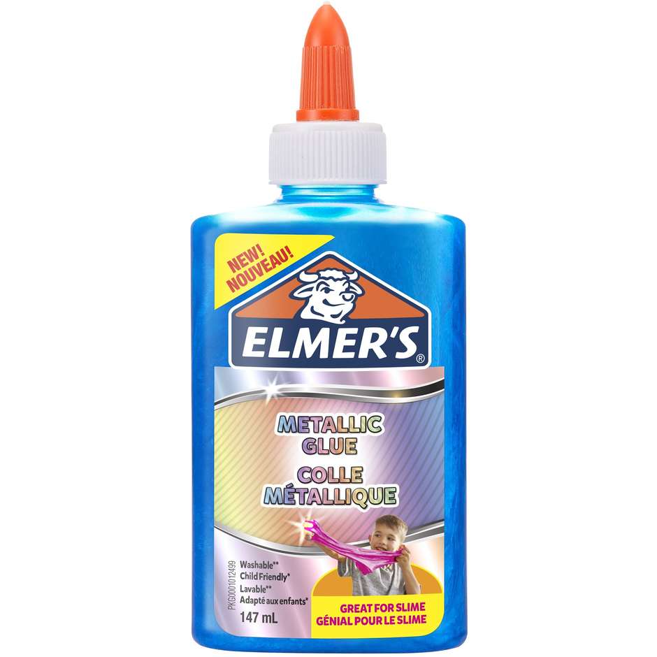 ELMER'S COLLA METALLIZZATA 147ML BLU