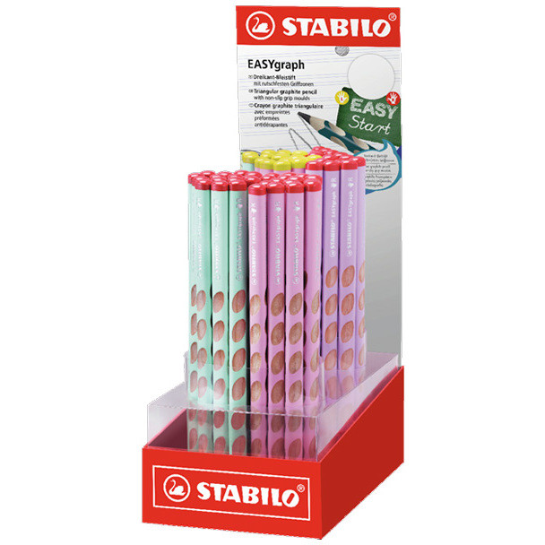 ESPOSITORE MATITE EASYGRAPH PASTEL 44DX 16SX ESTRORSI 16 MANCINI