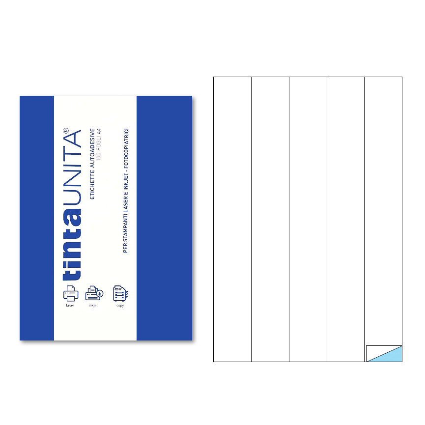 ETICHETTE A4 40X297 500PZ 100FG P516