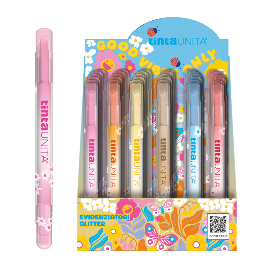 EVID.GLITTER T.UNITA BE HAPPY DISPLAY 62779 26