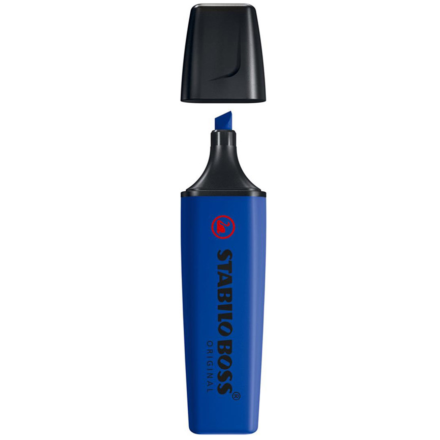 EVIDENZIATORI STABILO BOSS NATURE 70/132 BLU ELETT