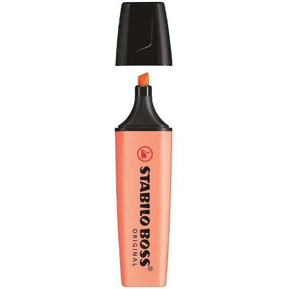 EVIDENZIATORI STABILO BOSS PASTEL 70/126 ROSA PESCA