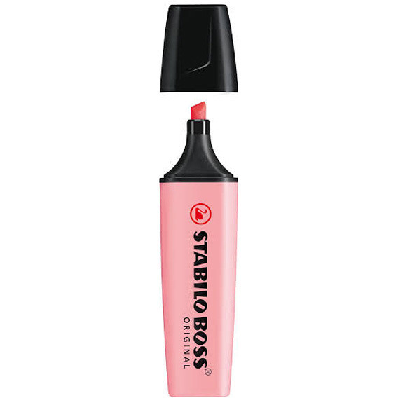 EVIDENZIATORI STABILO BOSS PASTEL 70/129 ROSA ANTICO