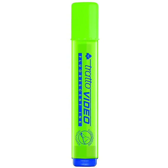 EVIDENZIATORI TRATTO VIDEO VERDE LIME