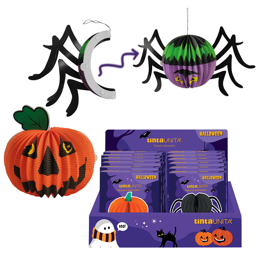 FESTONE IN CARTA HALLOWEEN T.UNITA 2SOGG.63562 26