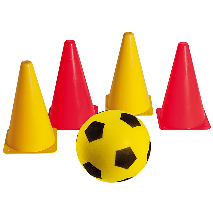 FOOTBALL SET 5967-0000 4 CONI E PALLA