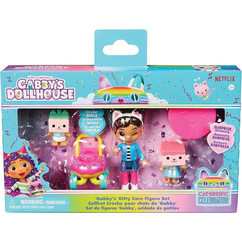 GABBY DOLLHOUSE 4 PERS. KITTY CARE 6069425