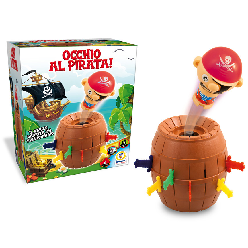 GIOCO IN SCATOLA OCCHIO AL PIRATA 65172
