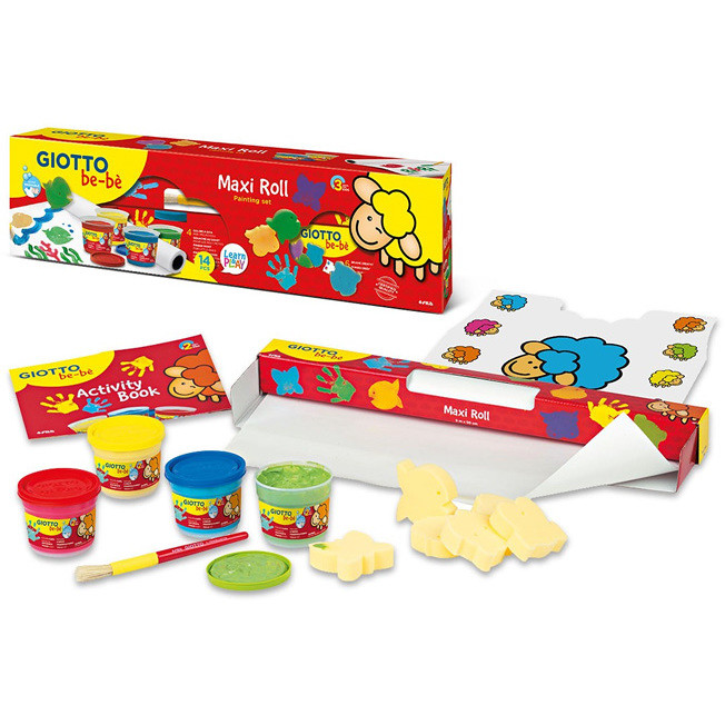 GIOTTO BE-BE MAXI ROLL PAINTING SET 471800