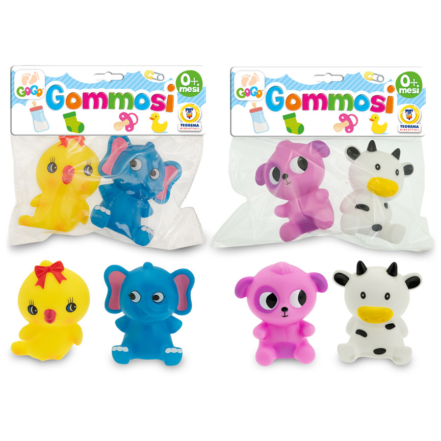 GOMMOLOSI ANIMALI BUFFI 2PZ 81074