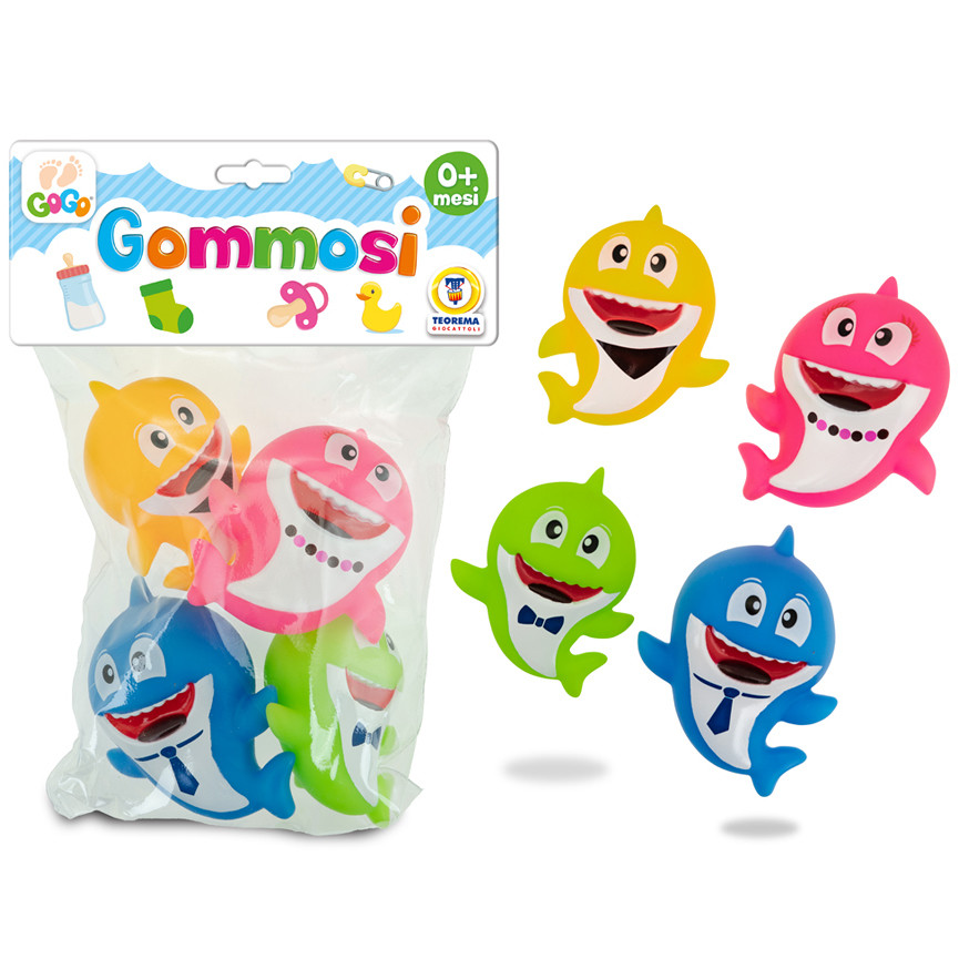 GOMMOLOSI SQUALETTI 4PZ 71202
