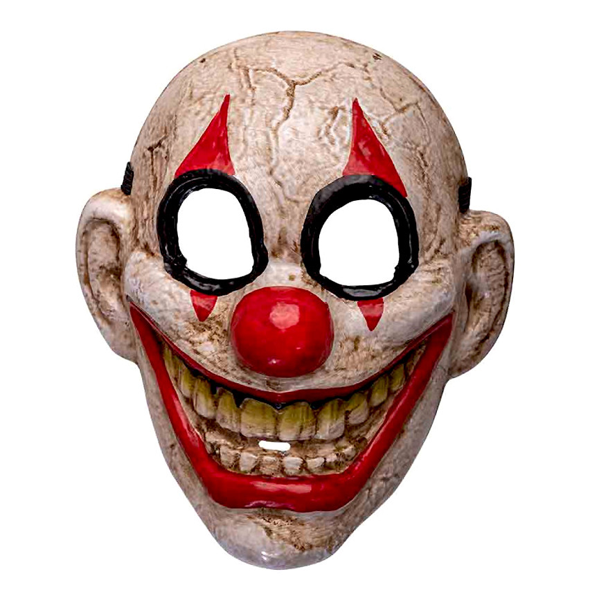 HALLOWEEN MASCHERA CLOWN HORROR SORRIDENTE