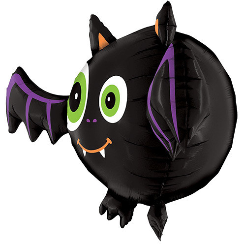 HALLOWEEN PALLONCINO MYLAR PIPISTRELLO CM70 30399