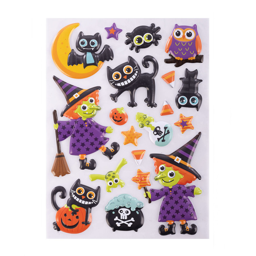 HALLOWEEN STICKER STREGHETTE