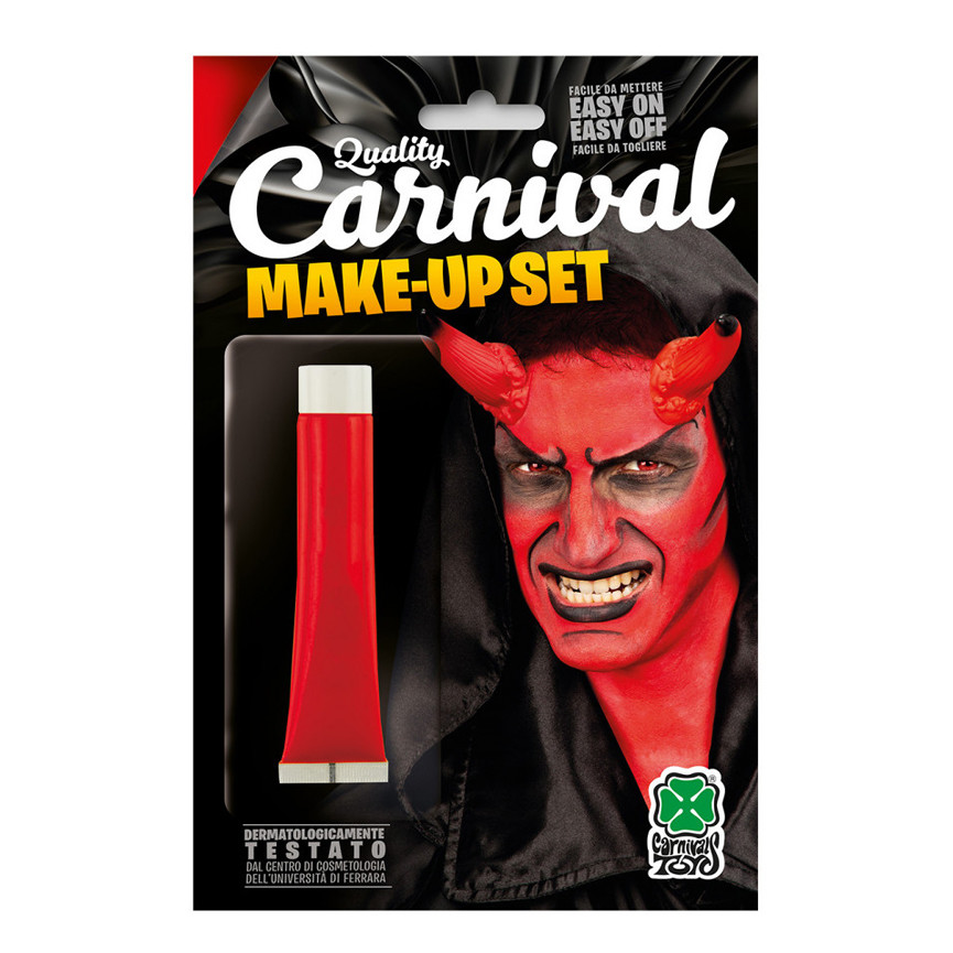 HALLOWEEN TRUCCHI FONDOTINTA TUBETTO ROSSO 28,3ML