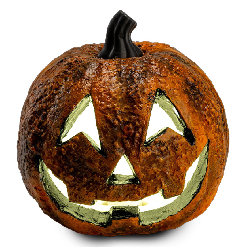 HALLOWEEN ZUCCA CON LUCI D16CM