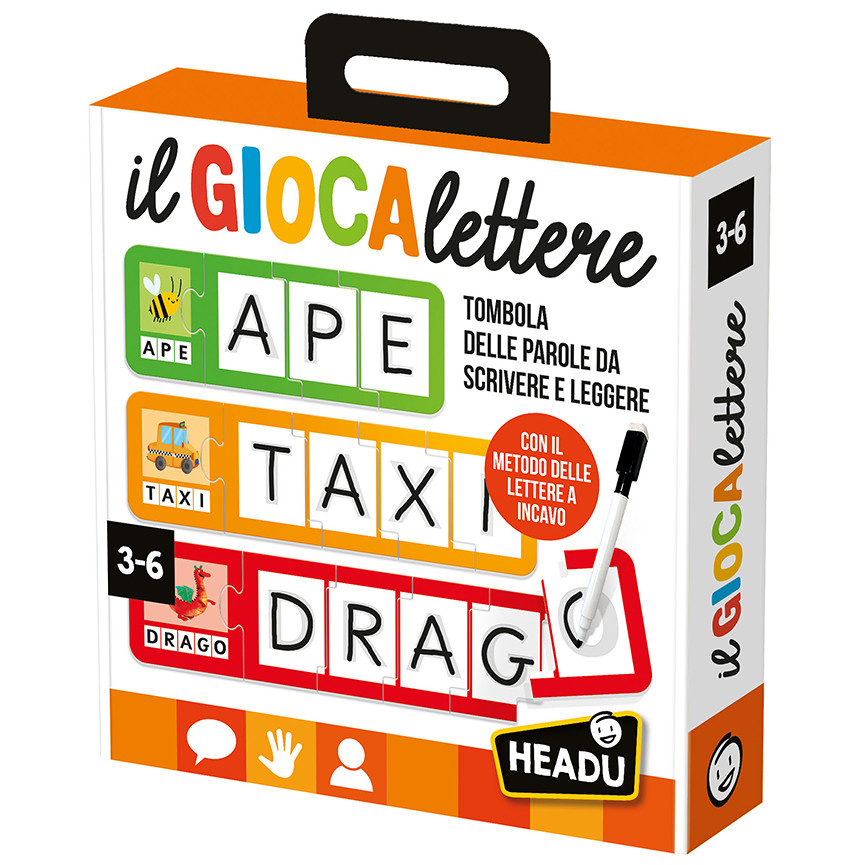 HEADU IL GIOCA LETTERE 3/6 ANNI IT61282