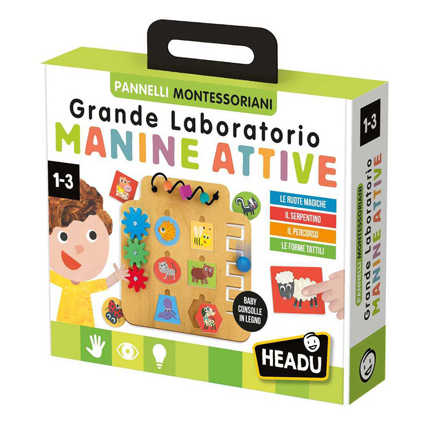 HEADU LABOR.MANINE ATTIVE MONTESSORI 1/3 ANNI