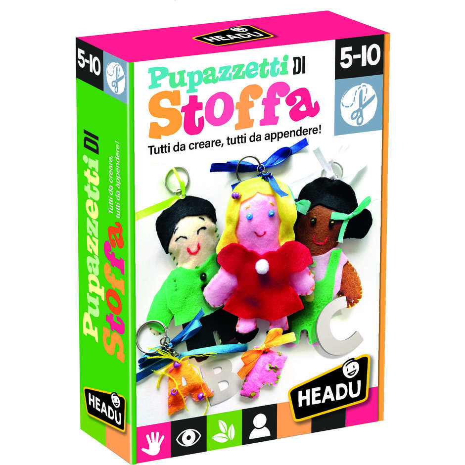 HEADU PUPAZZETTI DI STOFFA