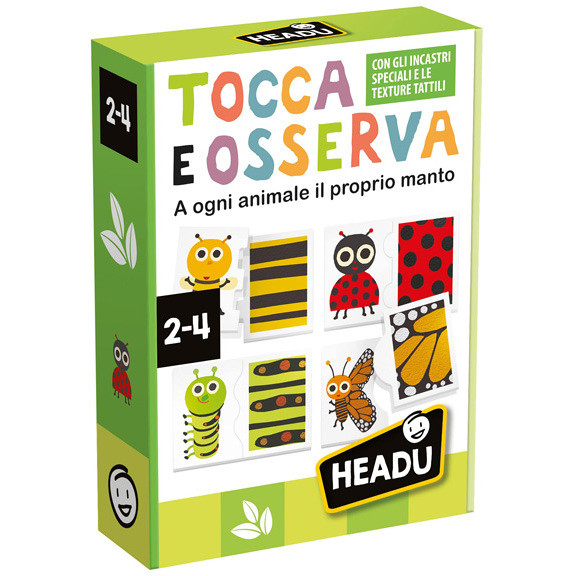 HEADU TOCCA E OSSERVA MONTESSORI 2/4 ANNI IT55010