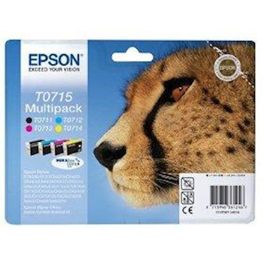 INK-JET C13T071540 MULTIPACK 4COLORI