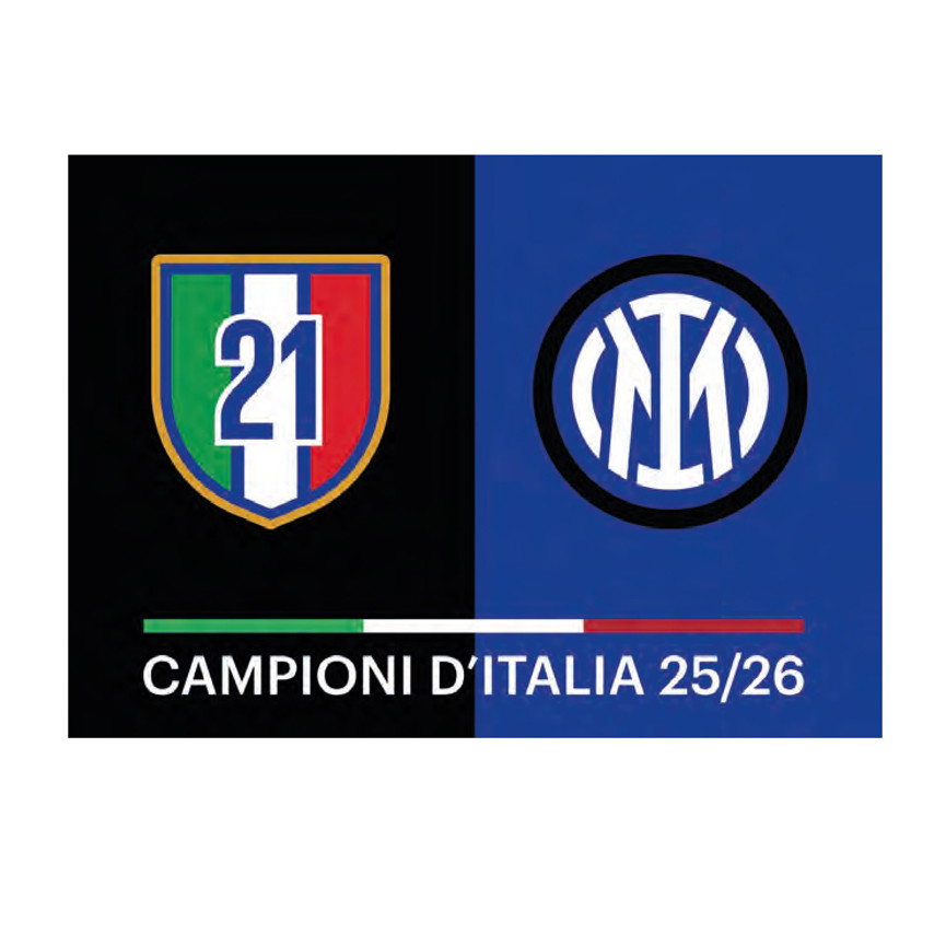 INTER SCUDETTO BANDIERA 140X100 CAMPIONI D'ITALIA