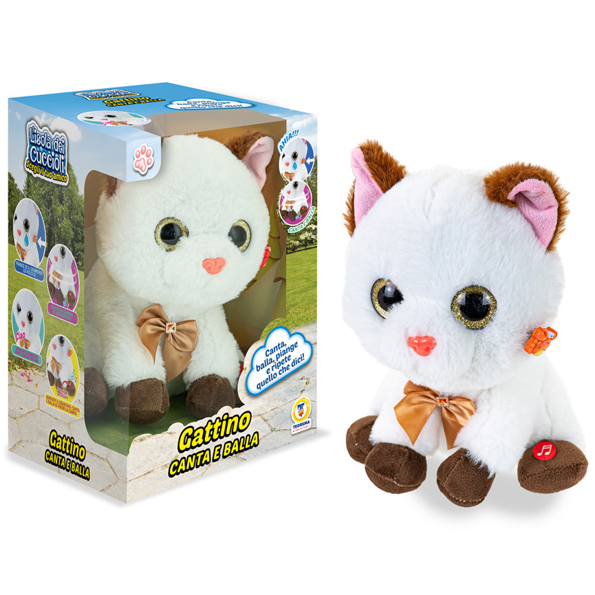 ISOLA DEI CUCCIOLI GATTINO CANTA BALLA RIPETE