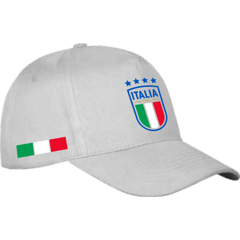 ITALIA FIGC CAPPELLO BASEBALL BIANCO FG1503