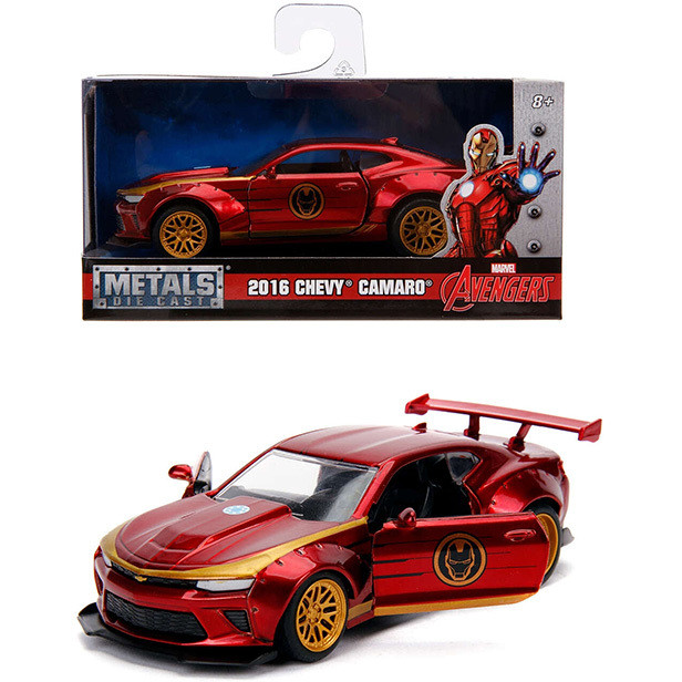 JADA AUTO 1:32 MARVEL IRON MAN CHEVY CAMARO SS2016