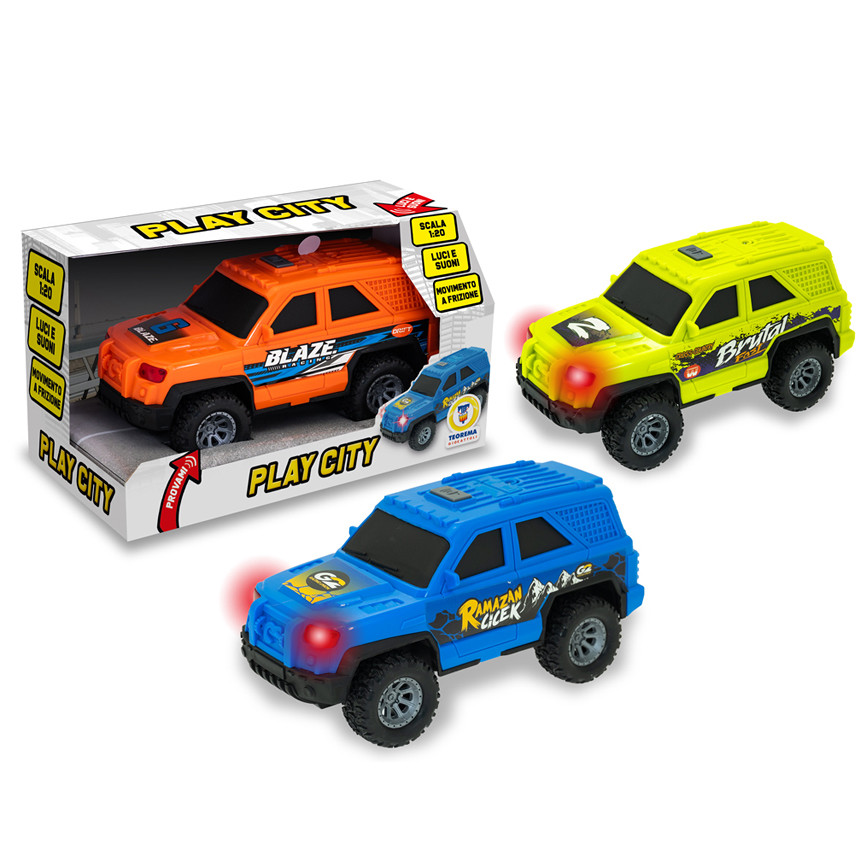 JEEP CON LUCI E SUONI 1:20 80979