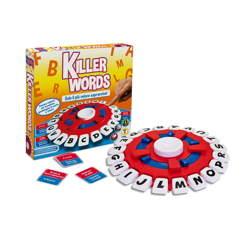 KILLER WORDS CON CARTE