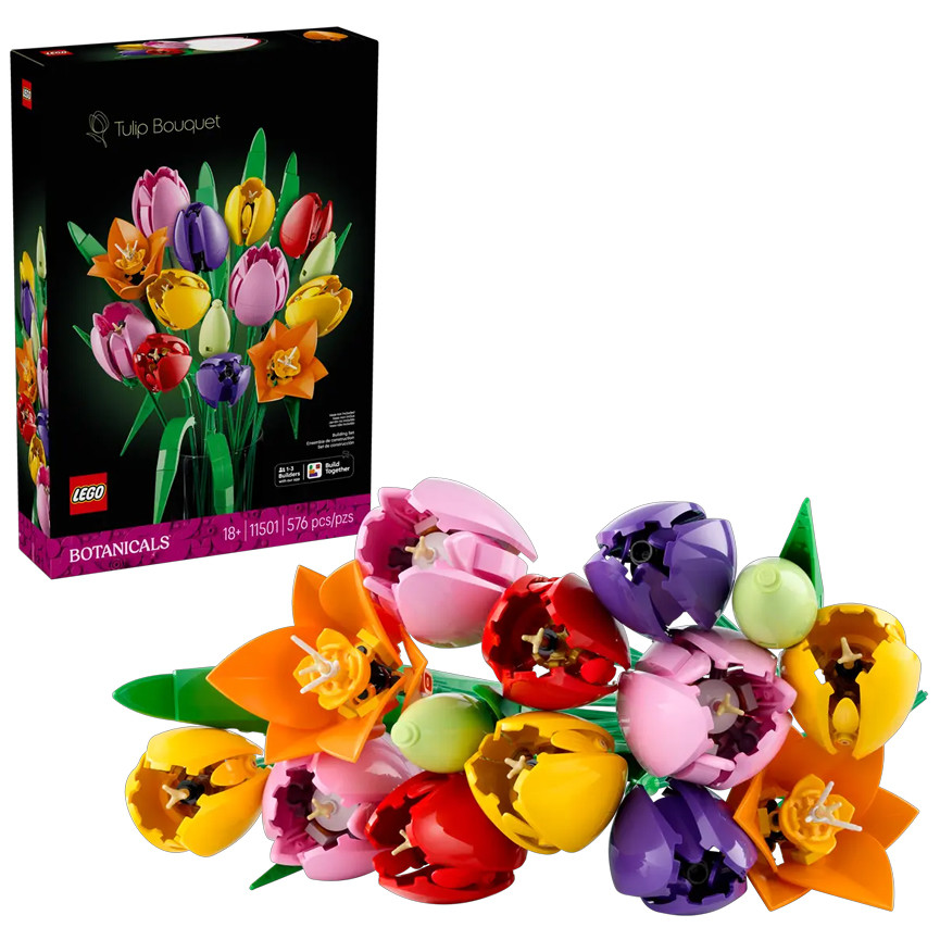 LEGO BOTANICALS BOUQUET DI TULIPANI 11501