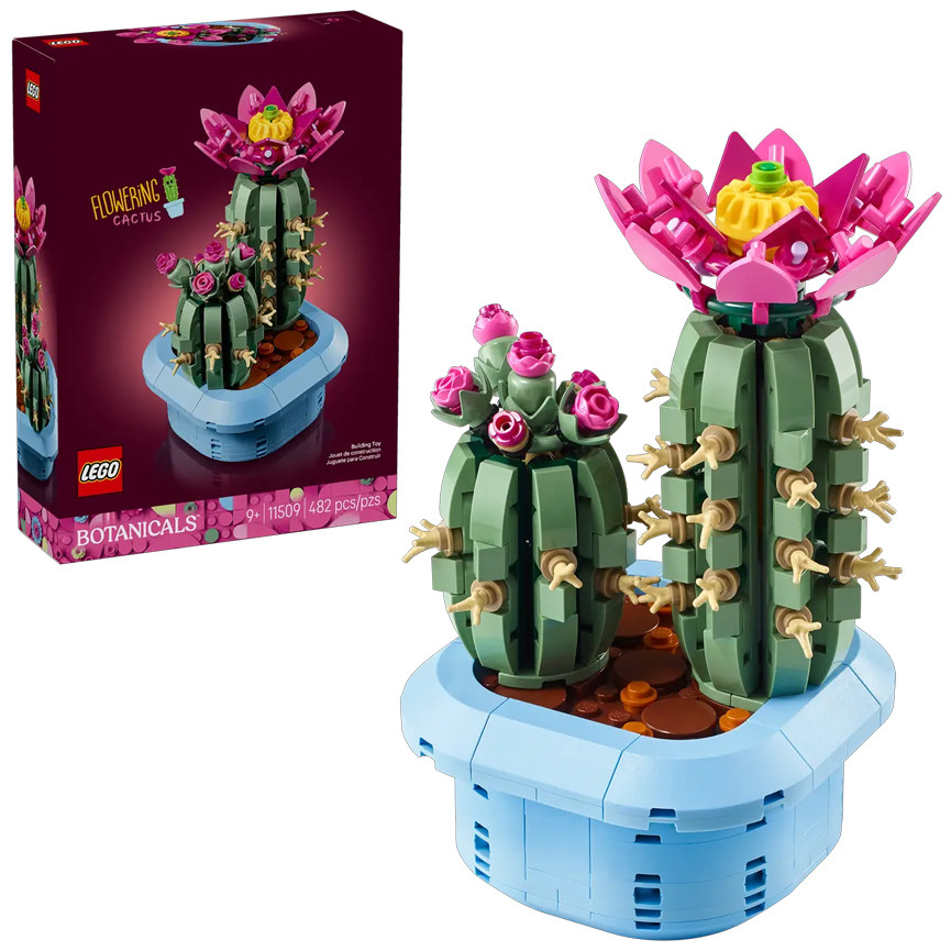 LEGO BOTANICALS CACTUS IN FIORE 11509