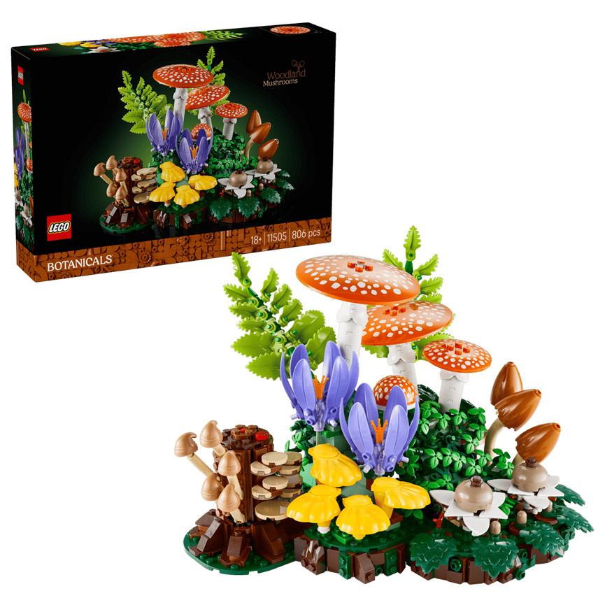 LEGO BOTANICALS FUNGHI DEL BOSCO 11505