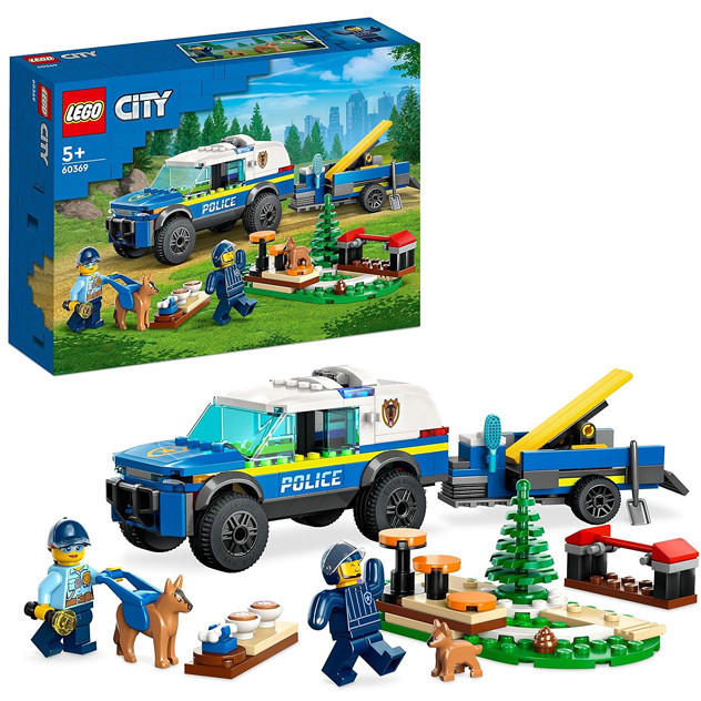 LEGO CITY ADDESTRAMENTO CINOFILO MOBILE 60369