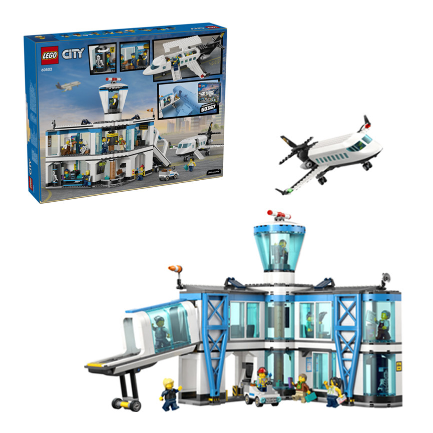LEGO CITY AEROPORTO CON AEREO 60502