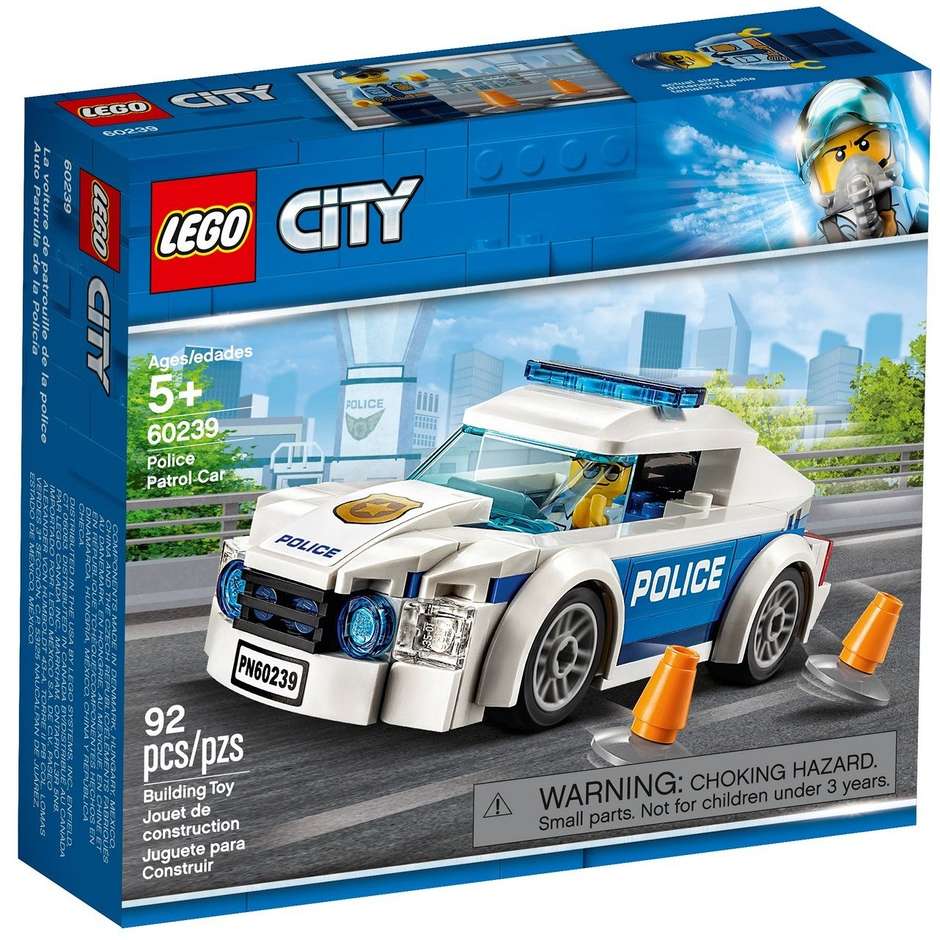 LEGO CITY AUTO PATTUGLIA POLIZIA 60239