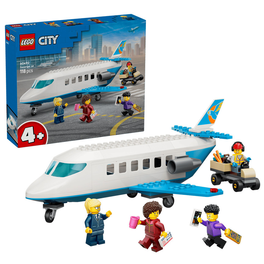 LEGO CITY JET PASSEGGERI 60492