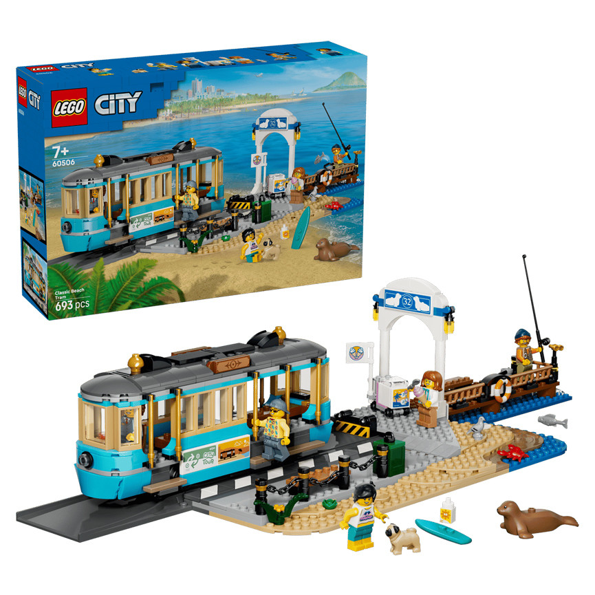 LEGO CITY TRAM CLASSICO DELLA SPIAGGIA 60506