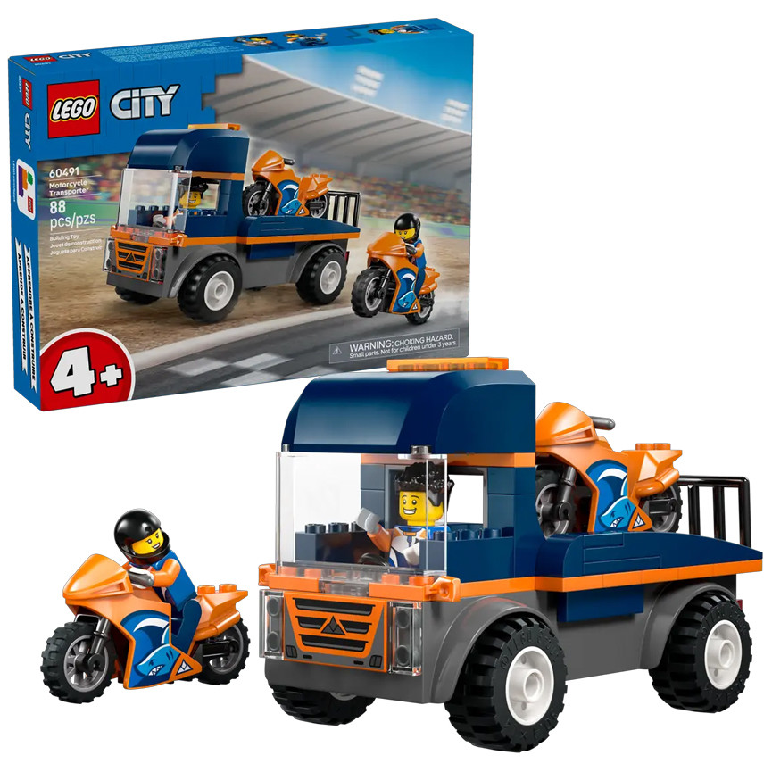 LEGO CITY TRASPORTATORE DI MOTO 60491