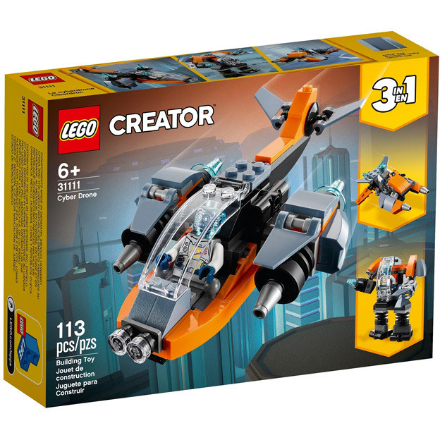 LEGO CREATOR CYBER DRONE 31111