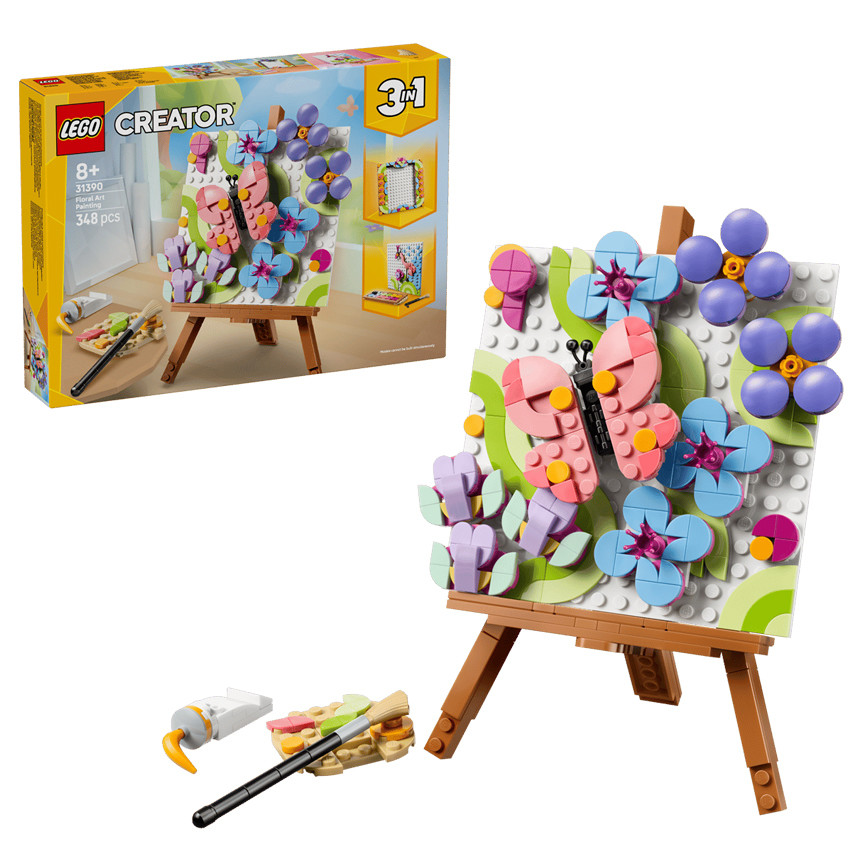 LEGO CREATOR DIPINTO FLOREALE DECORATIVO 31390