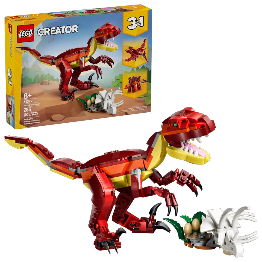 LEGO CREATOR FEROCE DINOSAURO 31379