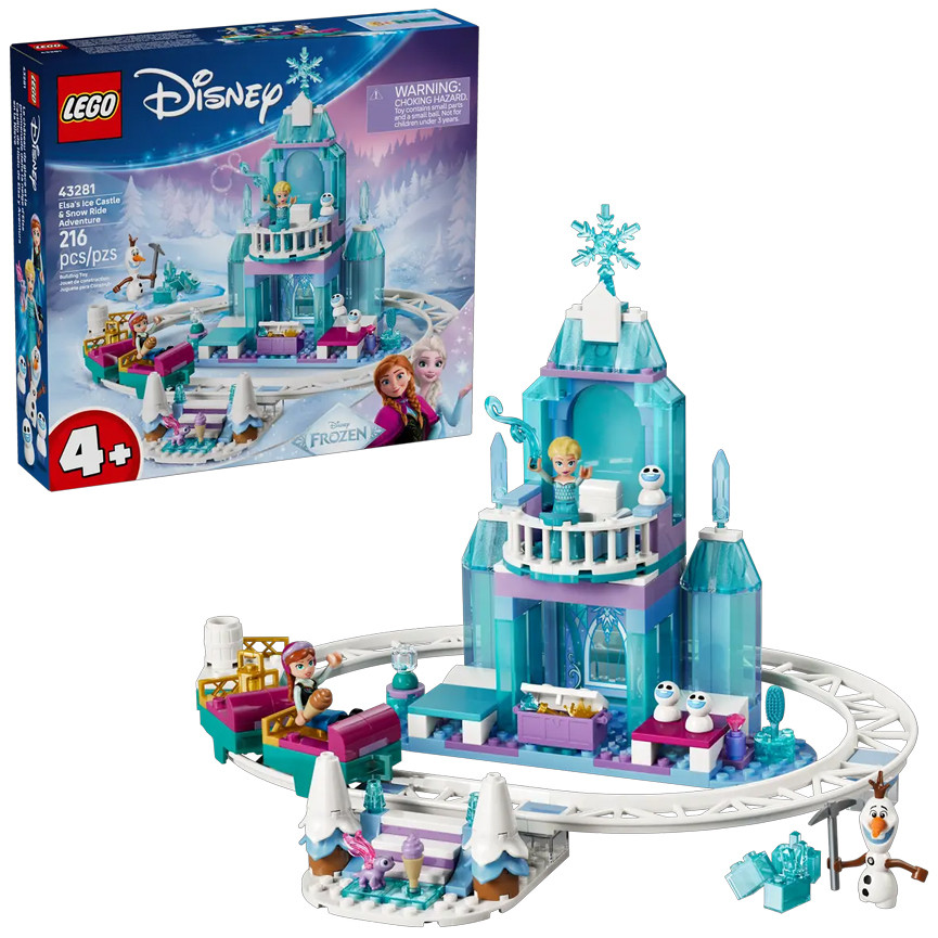 LEGO DISNEY CASTELLO GHIACCIO DI ELSA 43281