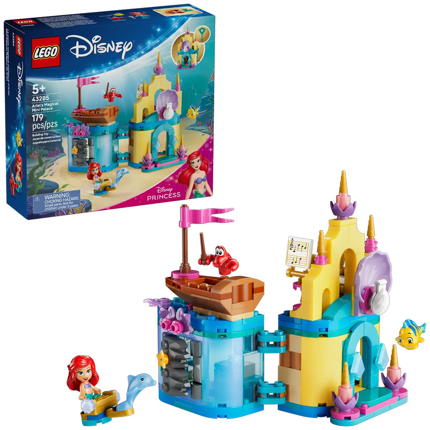 LEGO DISNEY MINI MAGICO PALAZZO DI ARIEL 43285