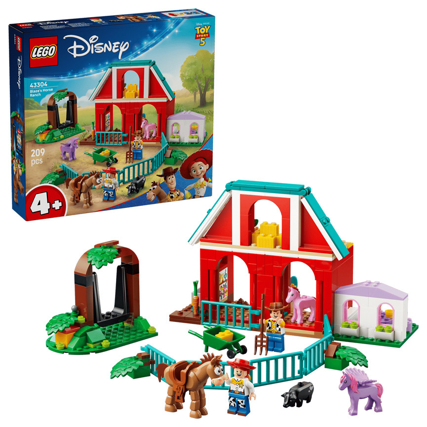 LEGO DISNEY TOY STORY RANCH CAVALLI DI BLAZE 43304