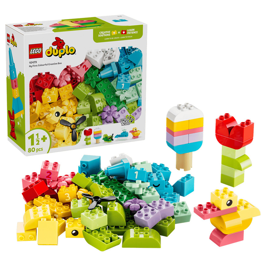 LEGO DUPLO SCATOLA CREATIVA COLORATA 10479