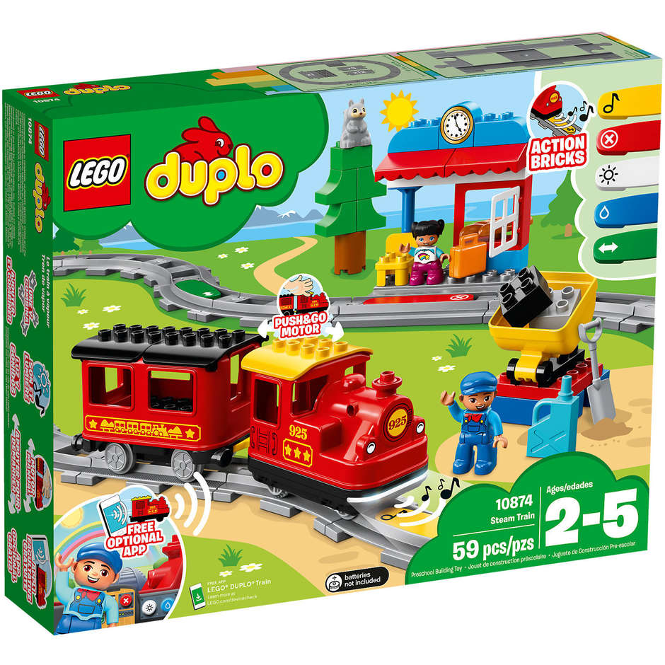 LEGO DUPLO TRENO A VAPORE10874